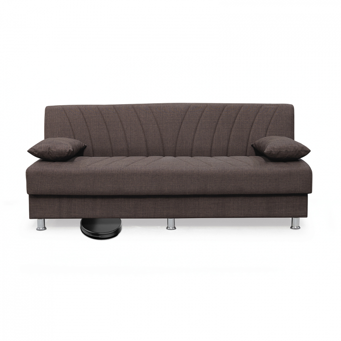 Canapea VALERIA extensibila, 3 locuri, cu arcuri si lada depozitare,190x82x83 cm - ExpoMob [5]