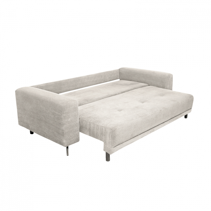 Canapea VEGA extensibila, 3 locuri, cu arcuri si lada depozitare, 237x110x73 cm - ExpoMob [3]