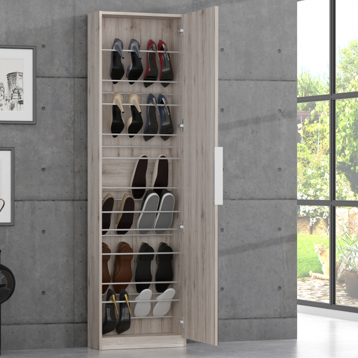 Pantofar CALMA, cu oglinda, 50x20x179,7 cm - ExpoMob [9]