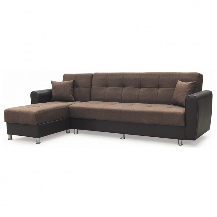 Coltar ANGELA extensibil, cu lada depozitare, colt interschimbabil, 283x165x83 cm [2]