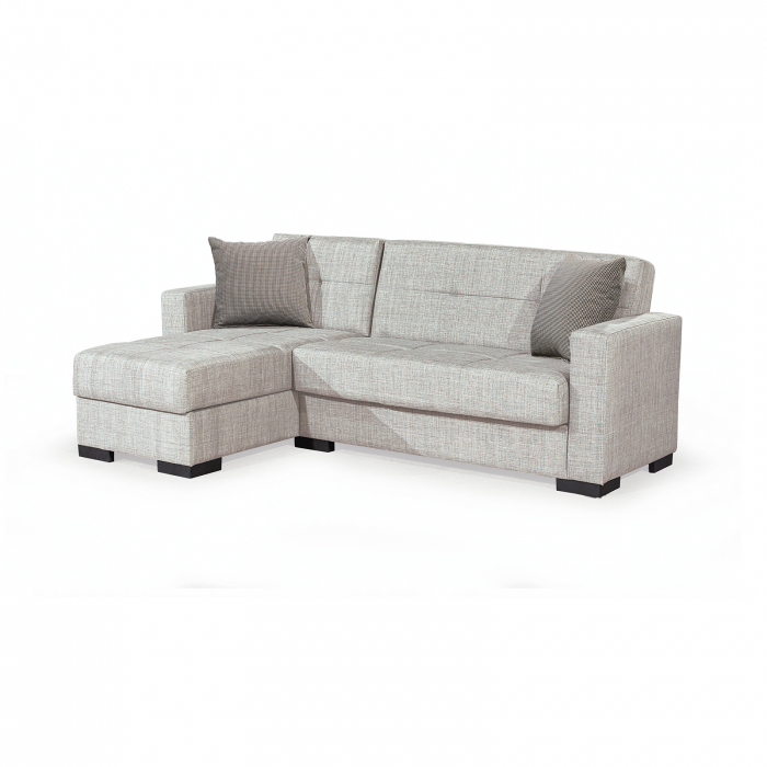 Coltar BETTY extensibil, cu lada depozitare, colt interschimbabil, 212x145x80 cm - ExpoMob [2]