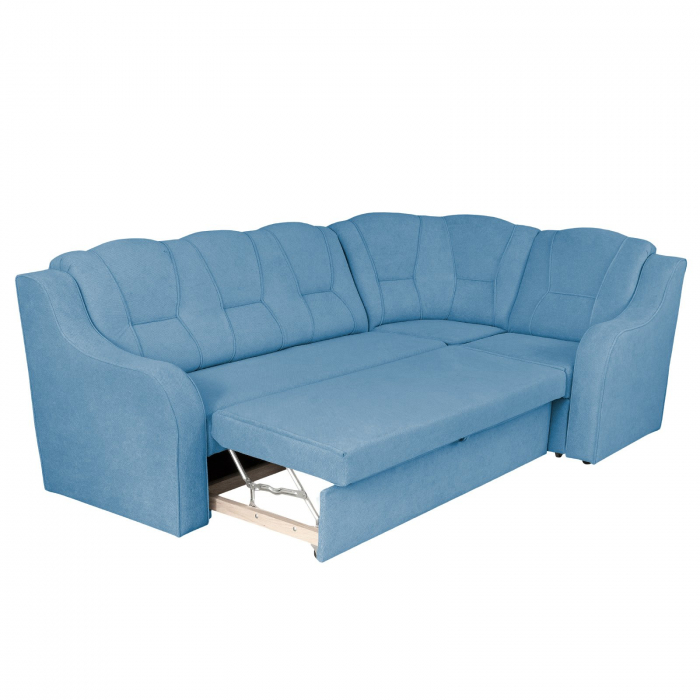 Coltar C3M extensibil, cu lada depozitare, colt interschimbabil, albastru deschis, 270x165x100 cm [5]