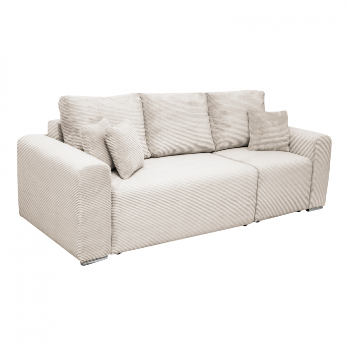 Coltar/Canapea BEGA extensibil, cu arcuri si lada depozitare, colt interschimbabil, 240x153x80 cm - ExpoMob [4]