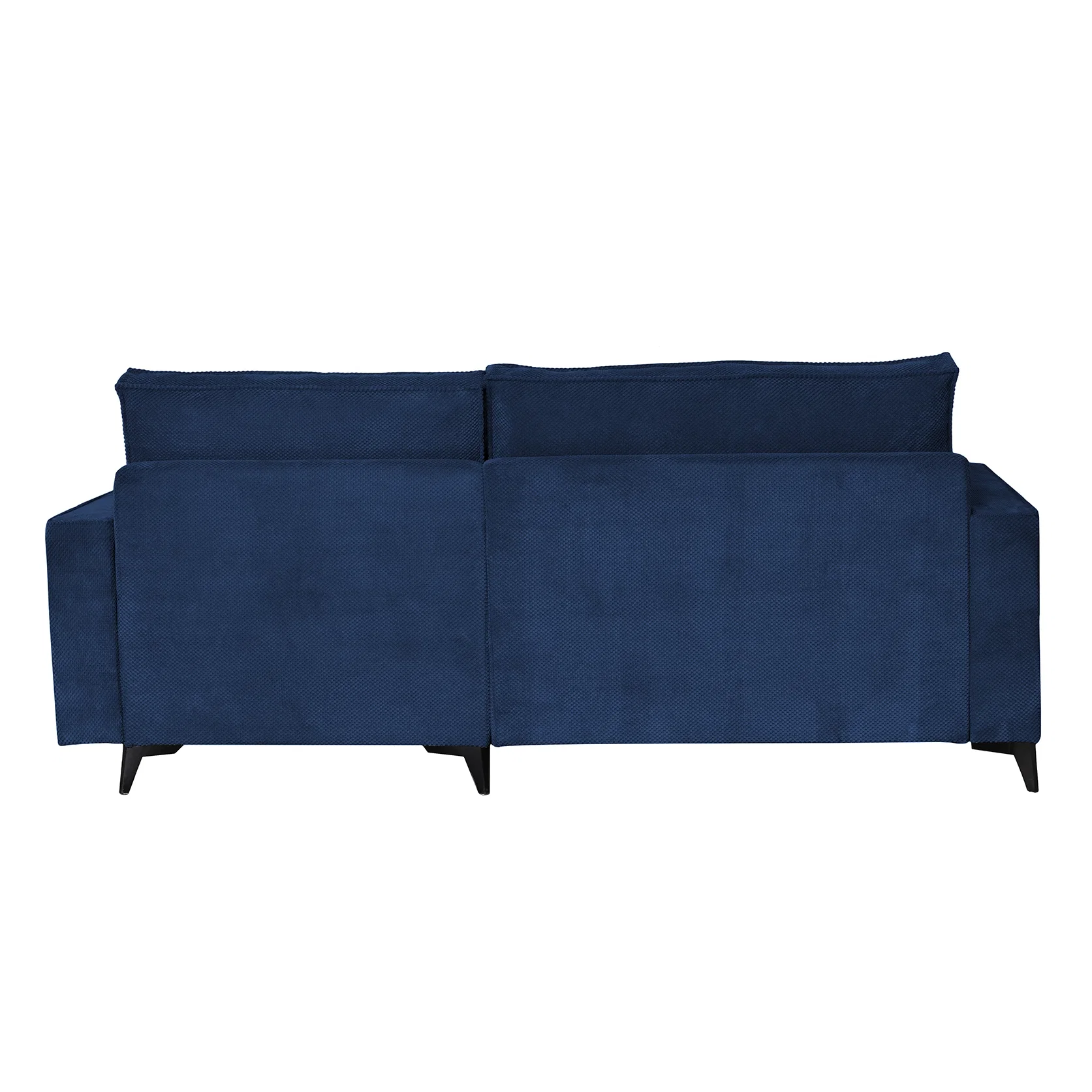 Coltar extensibil FREDERIC, cu arcuri si lada depozitare, colt dreapta, albastru, 235x160x95 cm [7]
