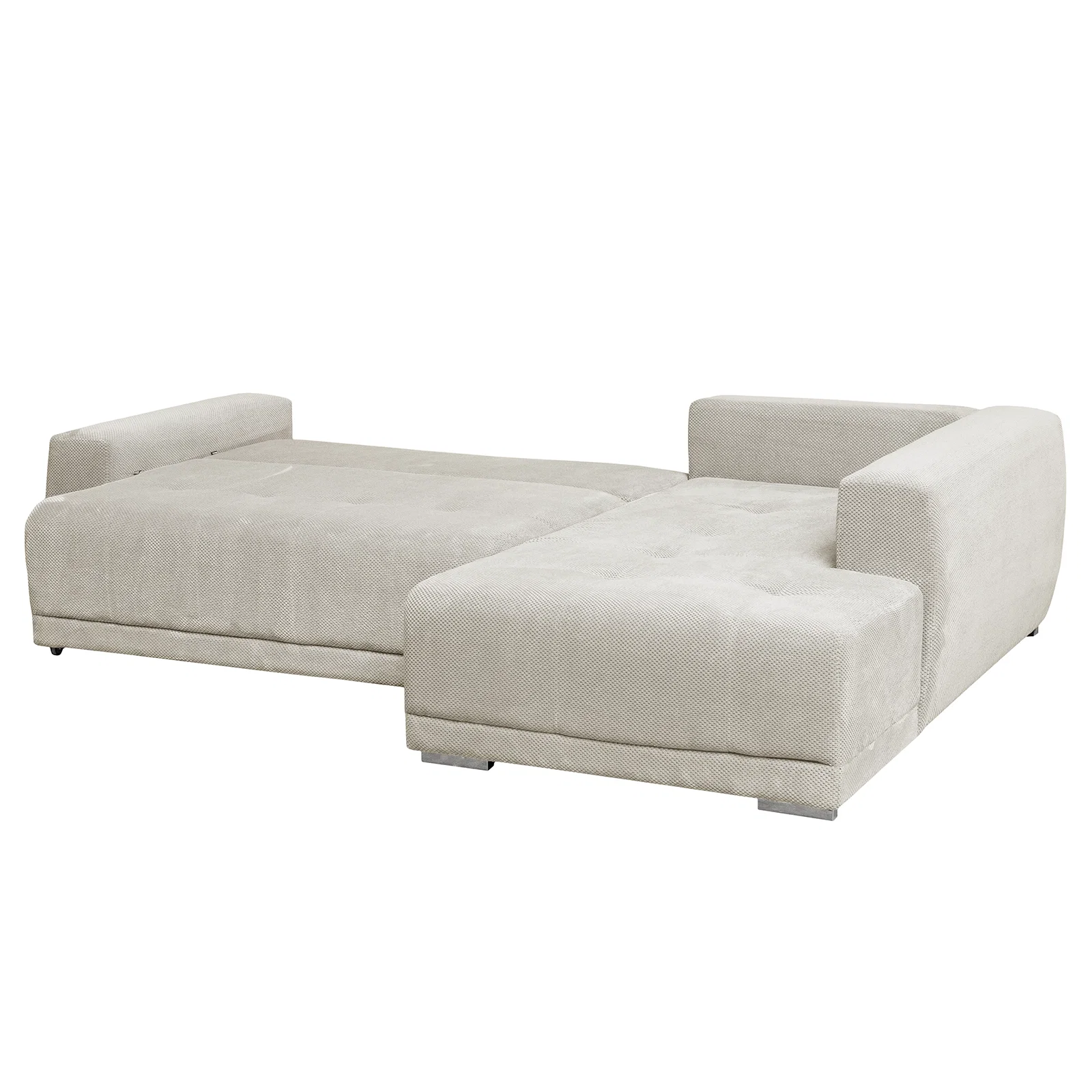 Coltar extensibil MARIBO LC, cu arcuri si lada depozitare, colt dreapta, bej, 282x205x92 cm [2]