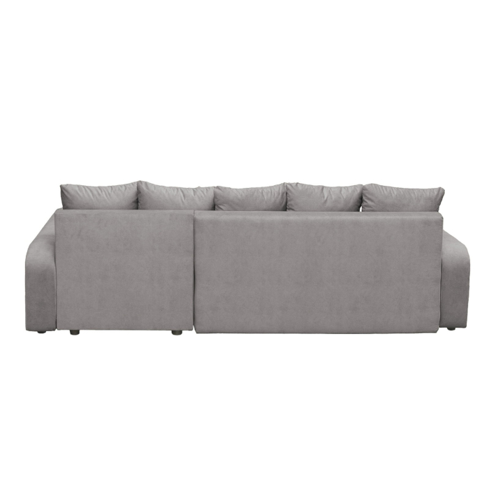 Coltar extensibil RIO, cu arcuri si lada depozitare, colt interschimbabil, cappuccino, 235x140x83 cm [6]