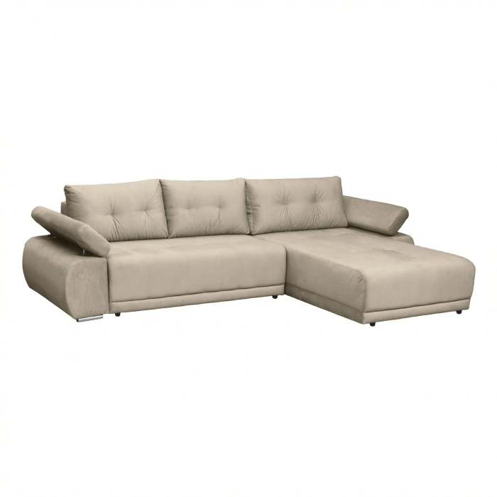 Coltar extensibil SAINT TROPEZ, cu arcuri si lada depozitare, colt interschimbabil, 315x204x85 cm [8]