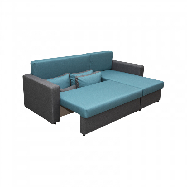 Coltar NICOLE extensibil, cu lada depozitare, colt interschimbabil, 225x145x82 cm - ExpoMob [3]