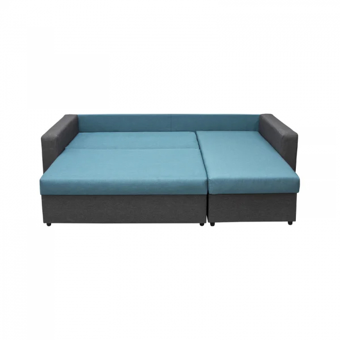 Coltar NICOLE extensibil, cu lada depozitare, colt interschimbabil, 225x145x82 cm - ExpoMob [2]