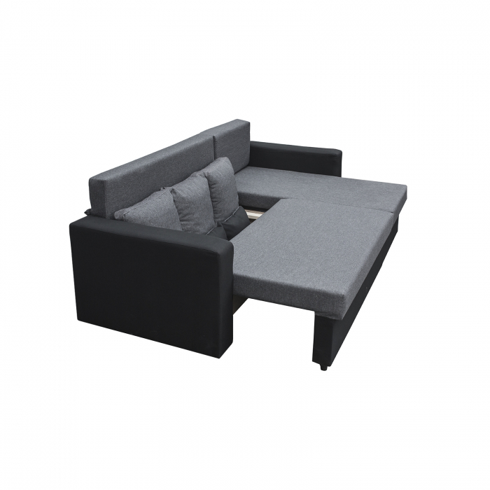 Coltar NICOLE extensibil, cu lada depozitare, colt interschimbabil, 225x145x82 cm - ExpoMob [3]