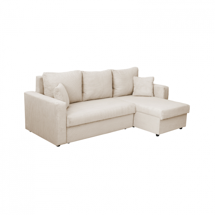 Coltar NICOLE LUX, cu lada depozitare, colt interschimbabil, 225x145x82 cm - ExpoMob [2]