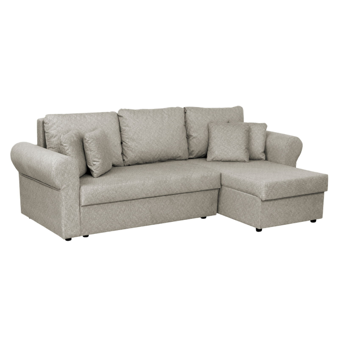 Coltar SARA II extensibil, cu lada depozitare, colt interschimbabil, 248x143x83 cm - ExpoMob [2]