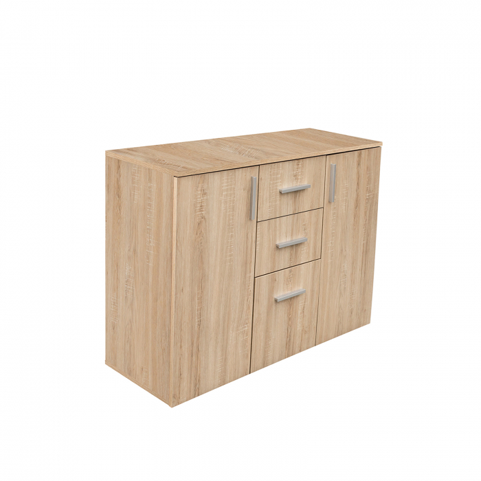 Comoda ALMA, 2 usi, 3 sertare, 105x40x82 cm - ExpoMob [2]