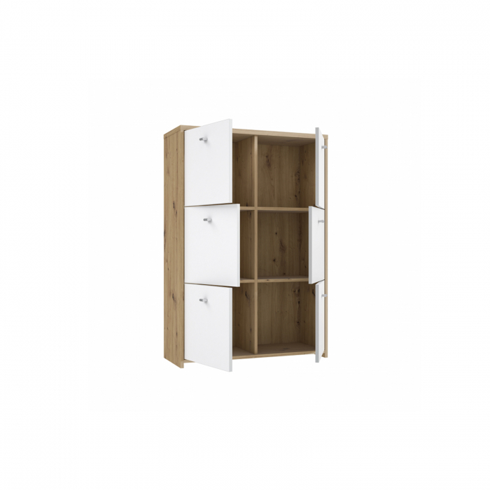 Comoda BEST CHEST SQNK321, 6 usi, 77x112x29 cm - ExpoMob [4]