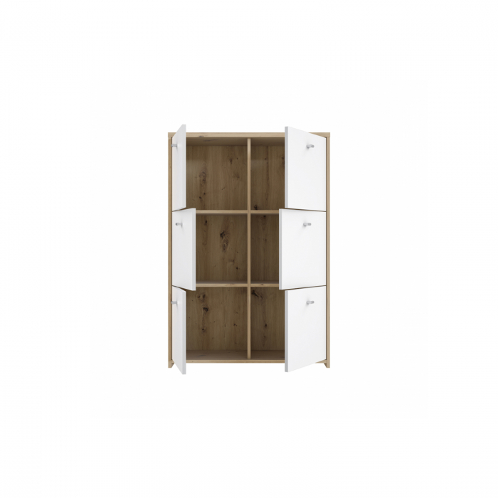 Comoda BEST CHEST SQNK321, 6 usi, 77x112x29 cm - ExpoMob [3]