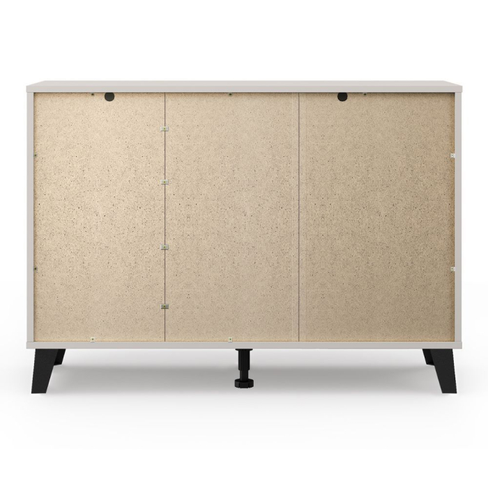 Comoda BORG, 1 usa, 3 sertare, casmir, 110x38,8x78,4 cm [5]