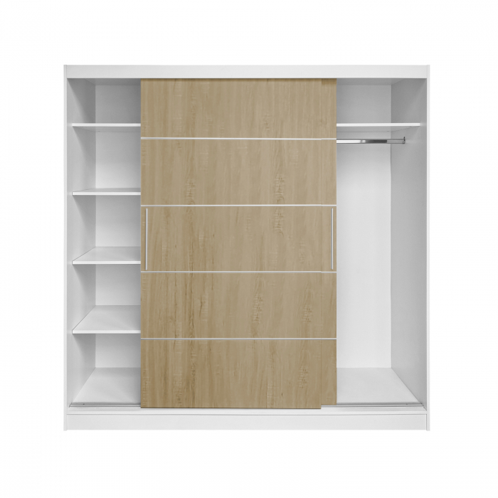 Dulap CORFU 03, usi glisante, 200x60x200 cm - ExpoMob [4]