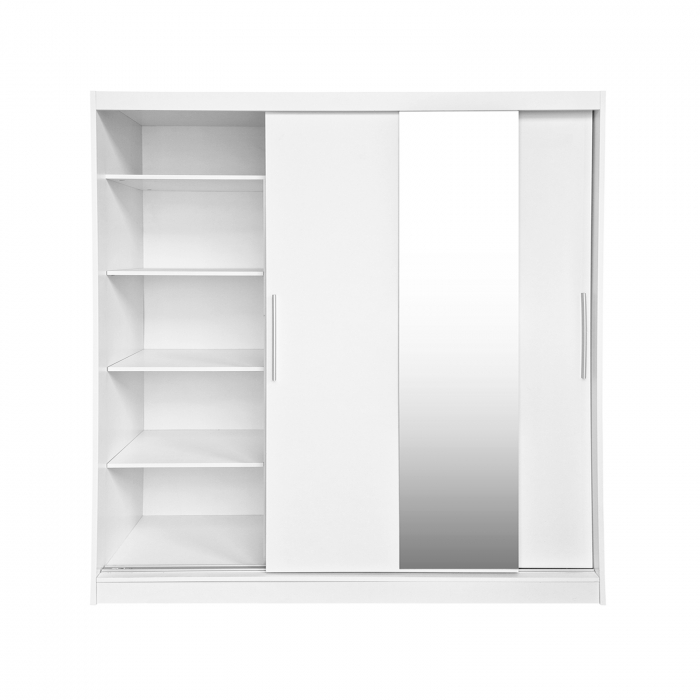 Dulap CORFU 04, usi glisante si oglinda, 200x60x200 cm - ExpoMob [2]