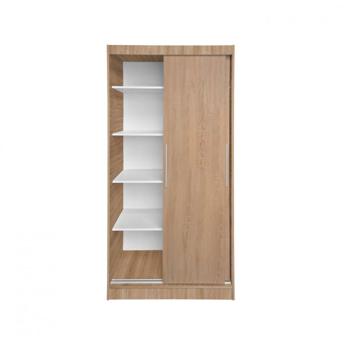 Dulap KOSS 01, usi glisante, 100x60x200 cm - ExpoMob [2]