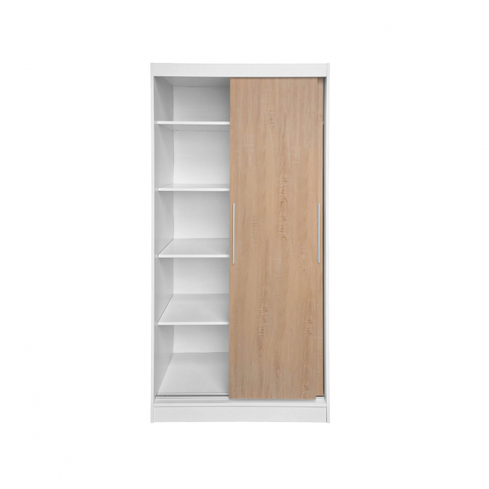 Dulap KOSS 01, usi glisante, 100x60x200 cm - ExpoMob [2]