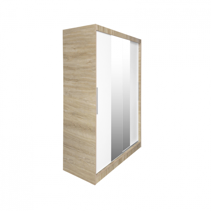 Dulap KOSS 04, cu usi glisante si oglinda, 100x60x200 cm - ExpoMob [4]