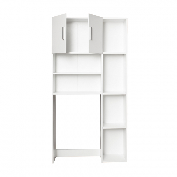 Dulap masina de spalat XL, 2 usi, alb, 97x30x190 cm - ExpoMob [2]