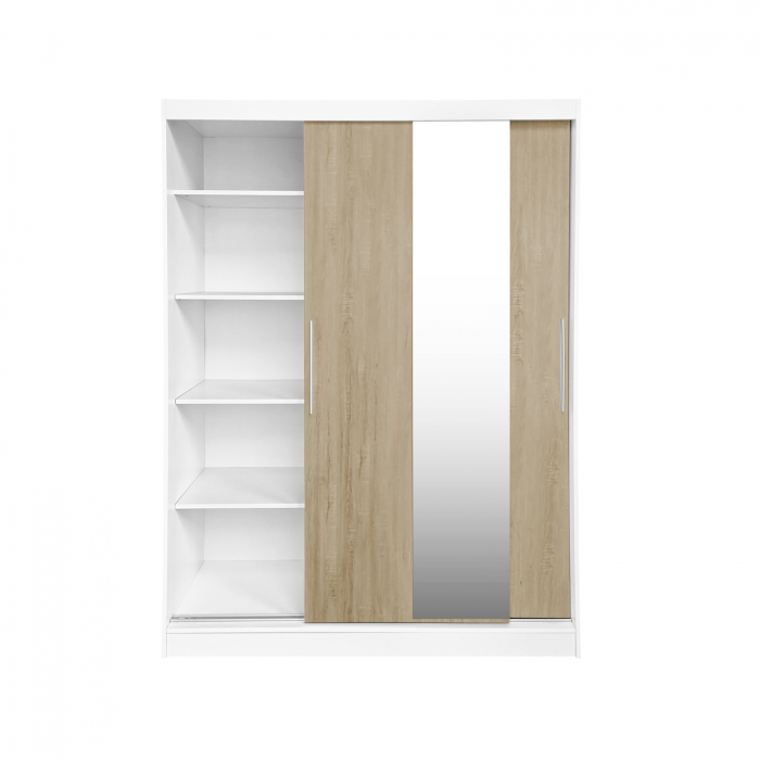 Dulap RODOS 04, usi glisante si oglinda, 150x60x200 cm - ExpoMob [2]