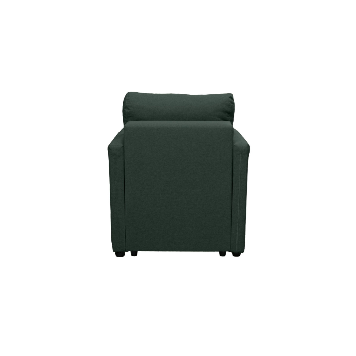Fotoliu BER80S, cu arcuri, verde, 80x100x95 cm [3]