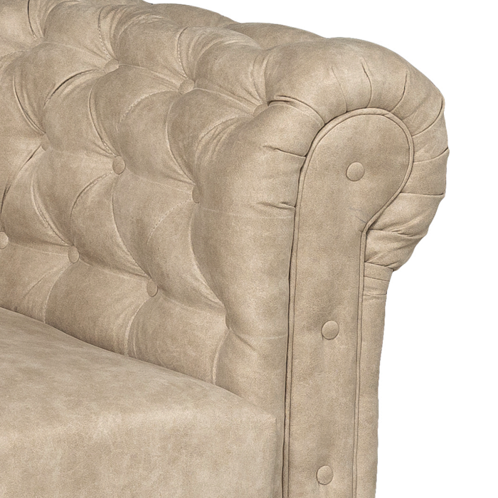 Fotoliu CHESTERFIELD fix, cu arcuri, 105x90x80 cm - ExpoMob [4]