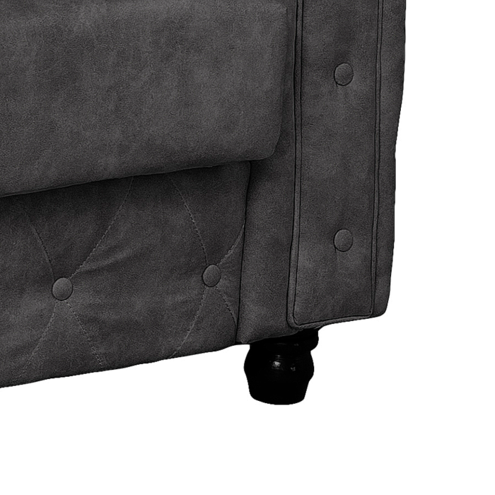 Fotoliu CHESTERFIELD fix, cu arcuri, 105x90x80 cm - ExpoMob [5]