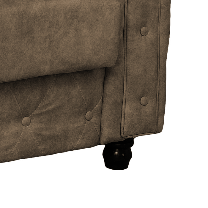 Fotoliu CHESTERFIELD fix, cu arcuri, 105x90x80 cm - ExpoMob [5]