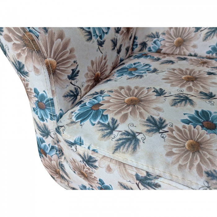 Fotoliu ROYAL FLORAL, 64x80x110 cm - ExpoMob [5]