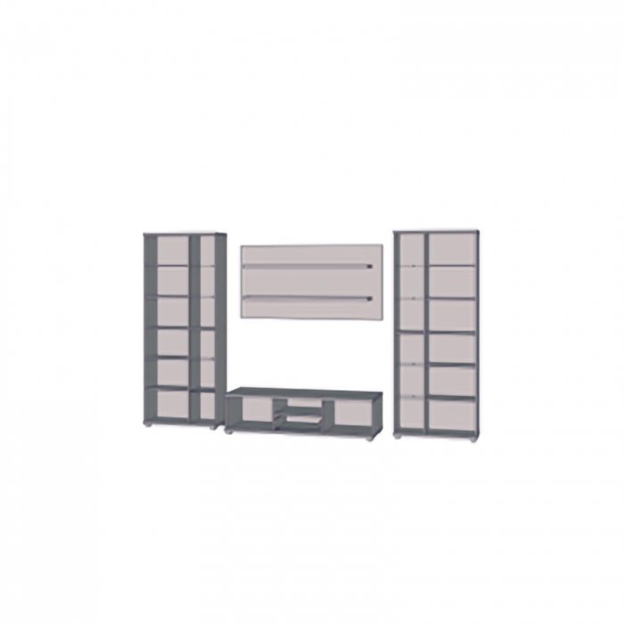 Living ALX, 4 corpuri, artisan + alb, 334x55x200 cm - ExpoMob [9]