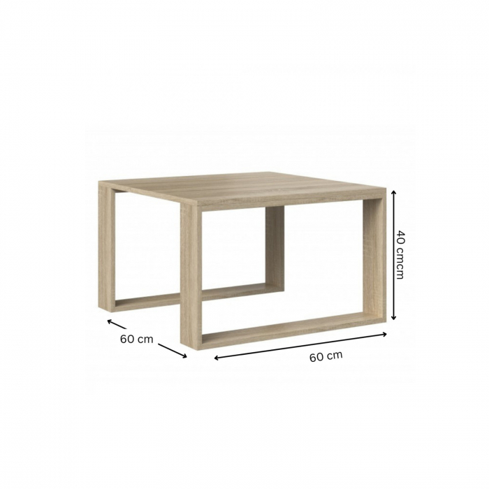 Masuta living CHILE, 60x60x40 cm - ExpoMob [3]