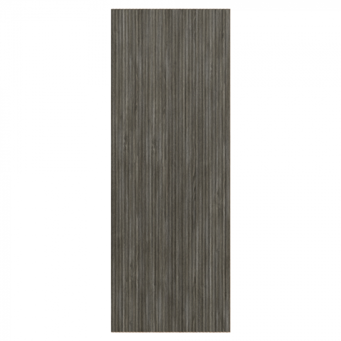 Panou riflaj decorativ AKRA, MDF, gri stejar, 1,2x15,8x280 cm - ExpoMob [2]