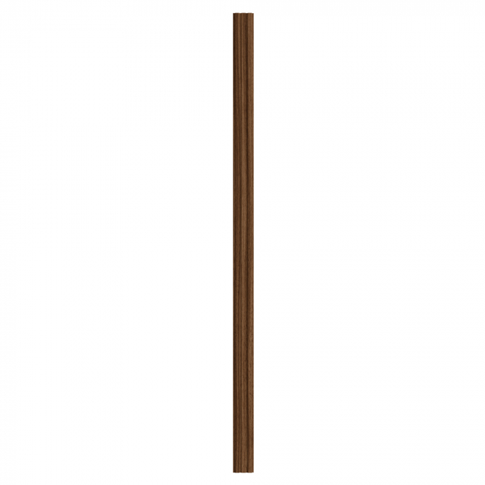 Panou riflaj decorativ LIGHT, MDF, maro, 1,8x12,1x280 cm - ExpoMob [4]