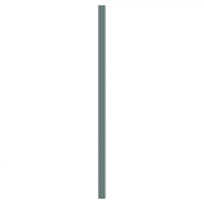 Panou riflaj decorativ RELAX, MDF, verde, 1,8x10x280 cm - ExpoMob [2]