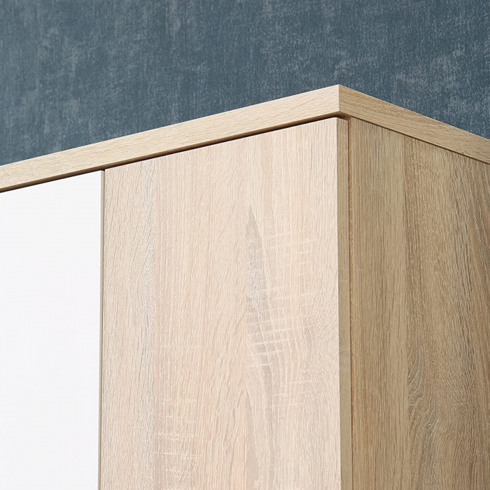 Pantofar NET106, cu 2 usi si 6 rafturi, corp sonoma, 68x179x34 cm - ExpoMob [7]