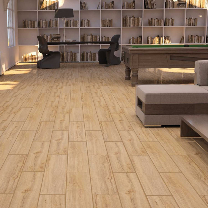 Parchet laminat NL GALA OAK 8MM AC4 CL32, 1.8340 mp / cutie, beige - ExpoMob [2]