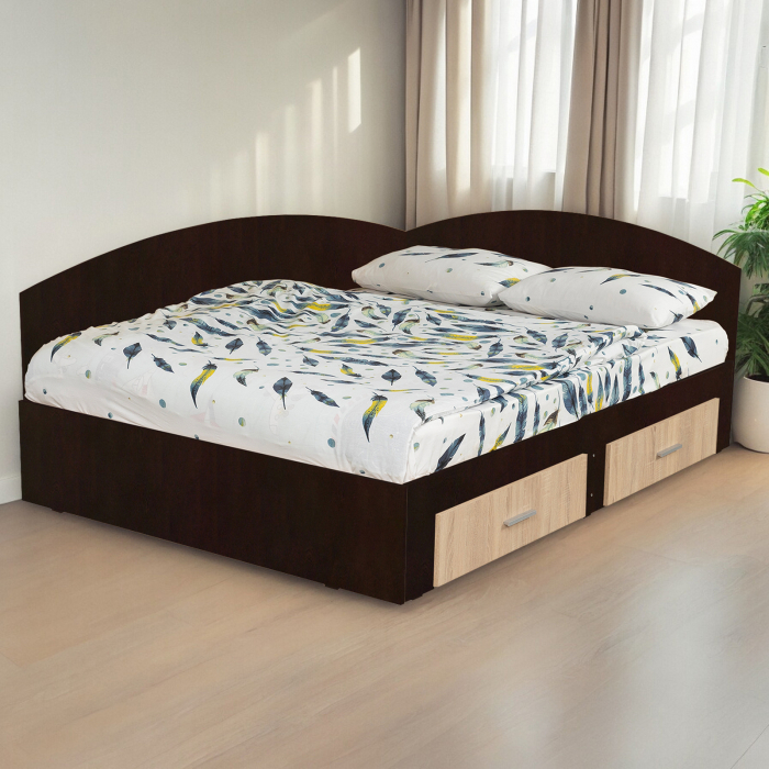 Pat Colt Alma 160x200 cm, cu 2 sertare laterale pe role - ExpoMob [6]