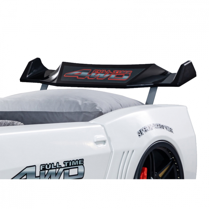 Pat pentru copii masina CAMARO, cu leduri, 90x190 cm  - ExpoMob [8]