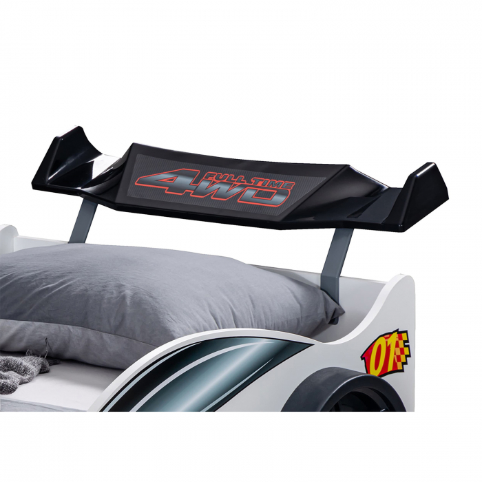 Pat pentru copii masina ECO RACE, 90x190 cm - ExpoMob [6]
