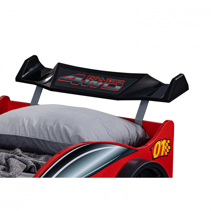 Pat pentru copii masina ECO RACE, 90x190 cm - ExpoMob [6]