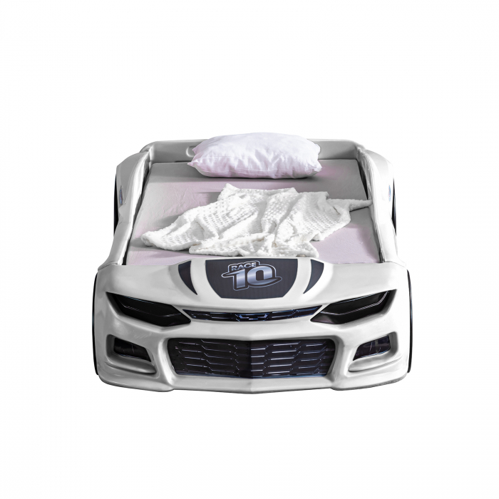 Pat pentru copii masina MINI CHAMPION, 70x140 cm - ExpoMob [2]
