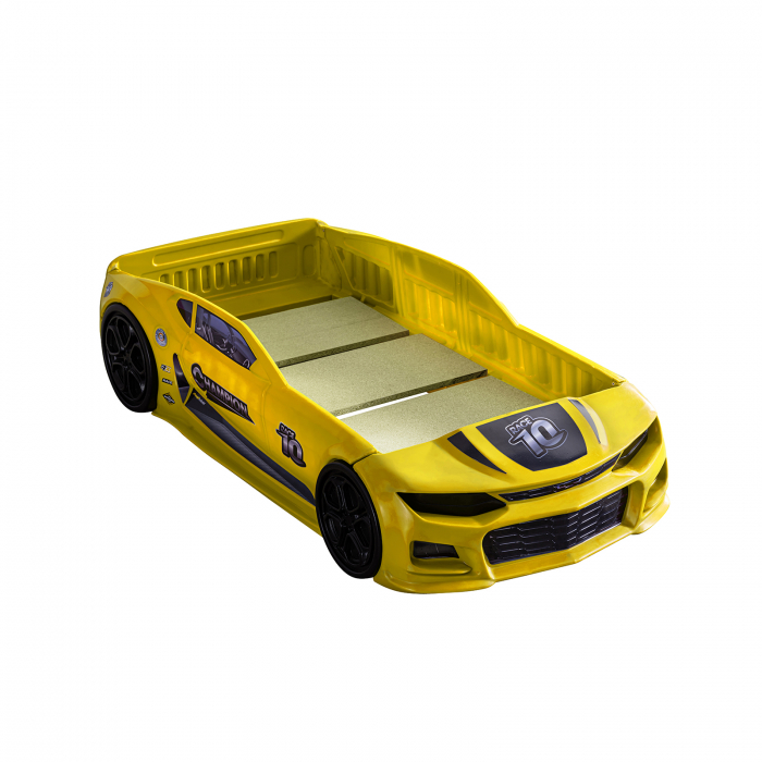 Pat pentru copii masina MINI CHAMPION, 70x140 cm - ExpoMob [5]