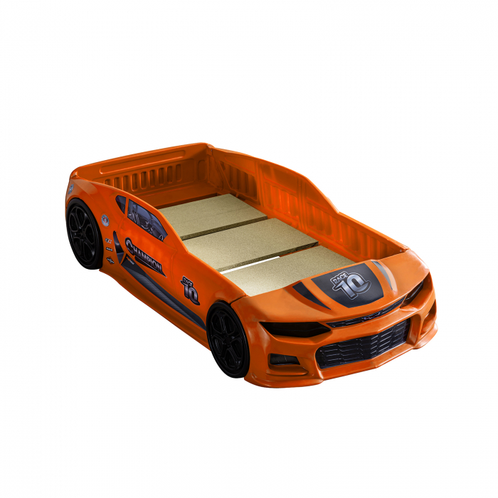 Pat pentru copii masina MINI CHAMPION, 70x140 cm - ExpoMob [5]