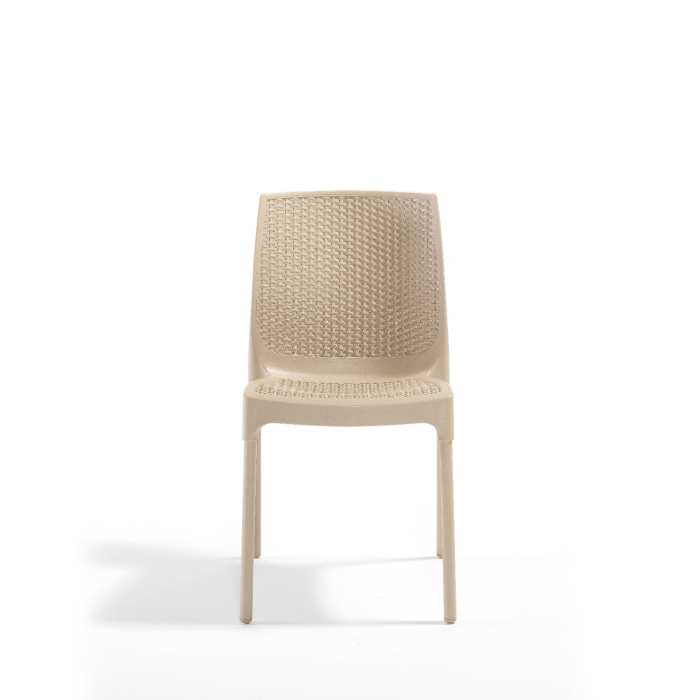 Scaun de gradina SUNNY, model ratan, antracit, 56x45x84 cm [2]