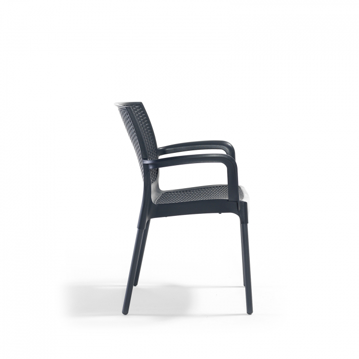 Scaun de gradina SUNSET, model ratan, 57x57x84 cm - Expomob [3]