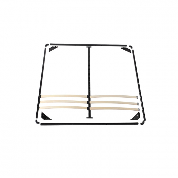 Somiera demontabila premium, cu 9 picioare H20 si lamele din plop, 140x200 cm - ExpoMob [2]