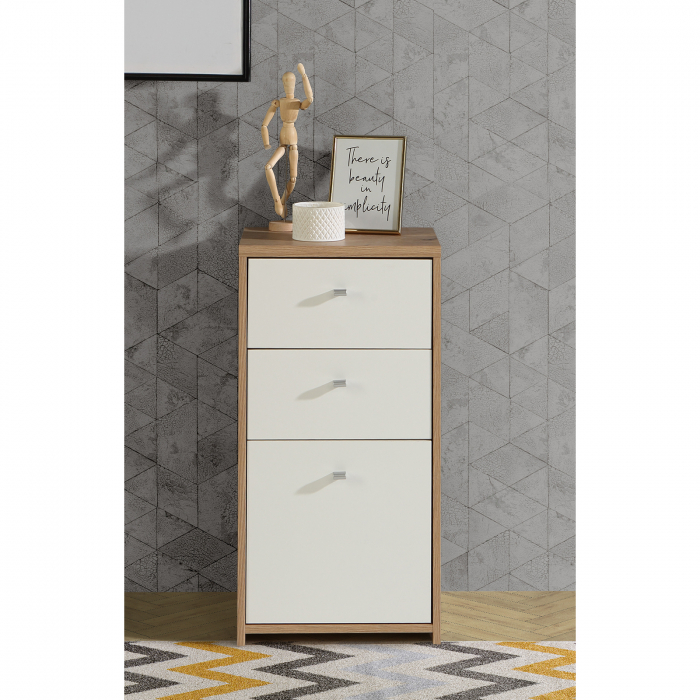 Comoda BEST CHEST SQNK211, 1 usa, 2 sertare, 40x77x29 cm - ExpoMob [4]